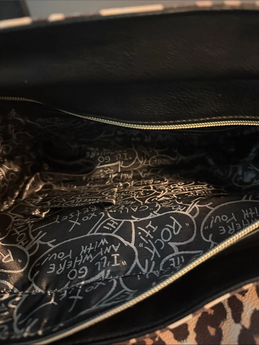Betsey Johnson large black